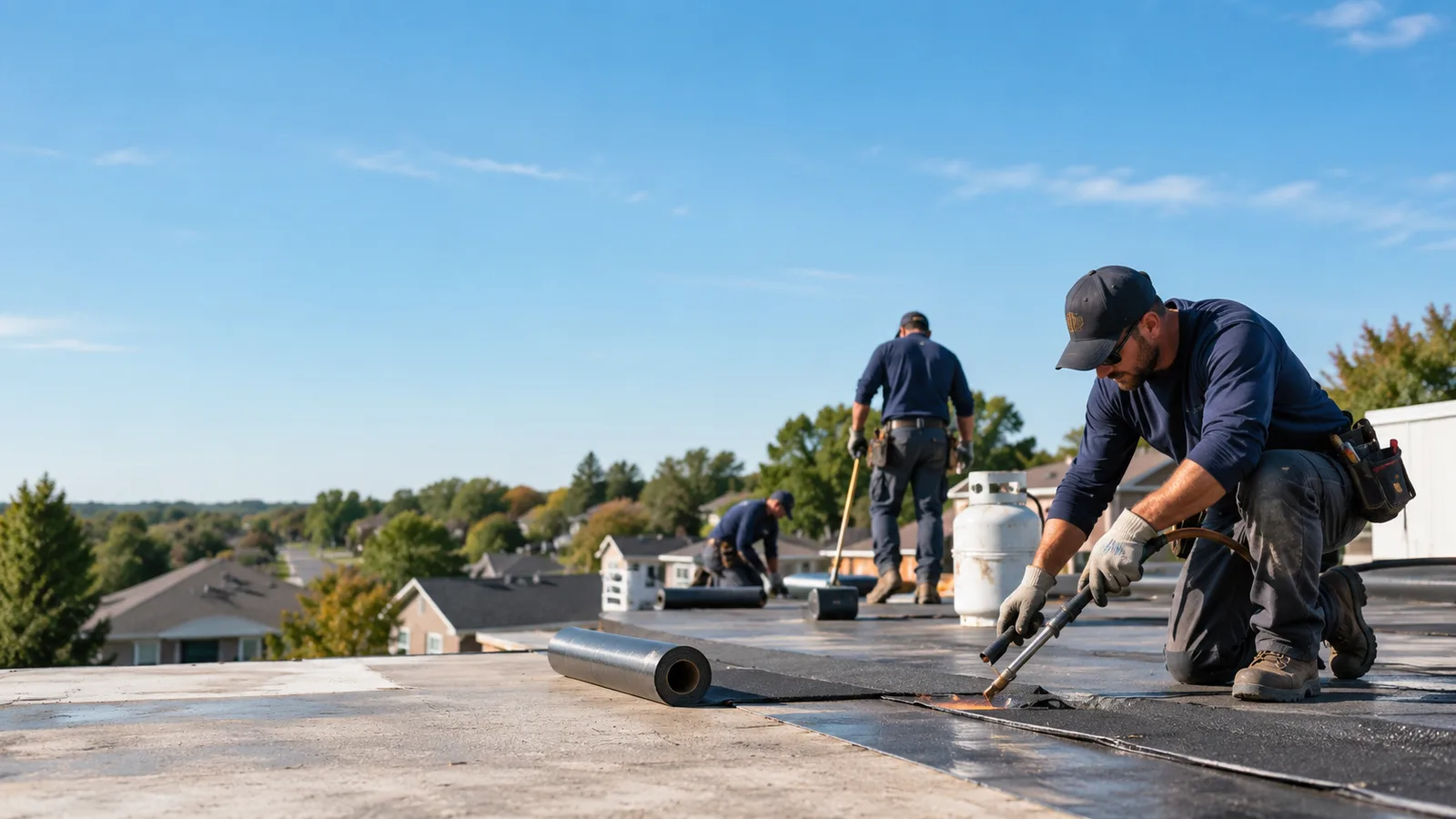 Flat Roof Leak Repair providers in Kenefic, OK